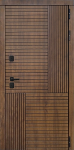 Товар Дверь ДвериПРО Авеста СБ-1 (лак.черное, 16мм, венге) DPRO195838