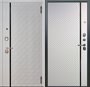 Товар Дверь Аргус ЛЮКС 3К Тори-Белый-софт  Антик серебро DIS006862